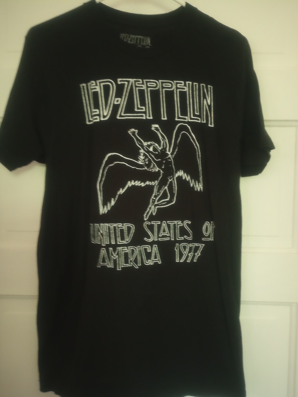 Led Zeppelin Black Short Sleeve Graphic Tee